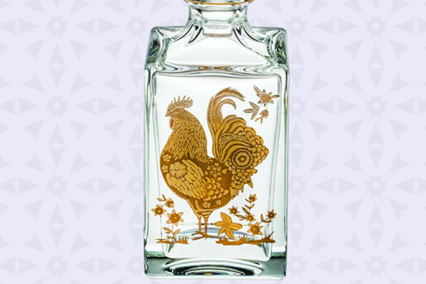Decanter Whisky Gà Vàng Premium cho người tuổi Dậu